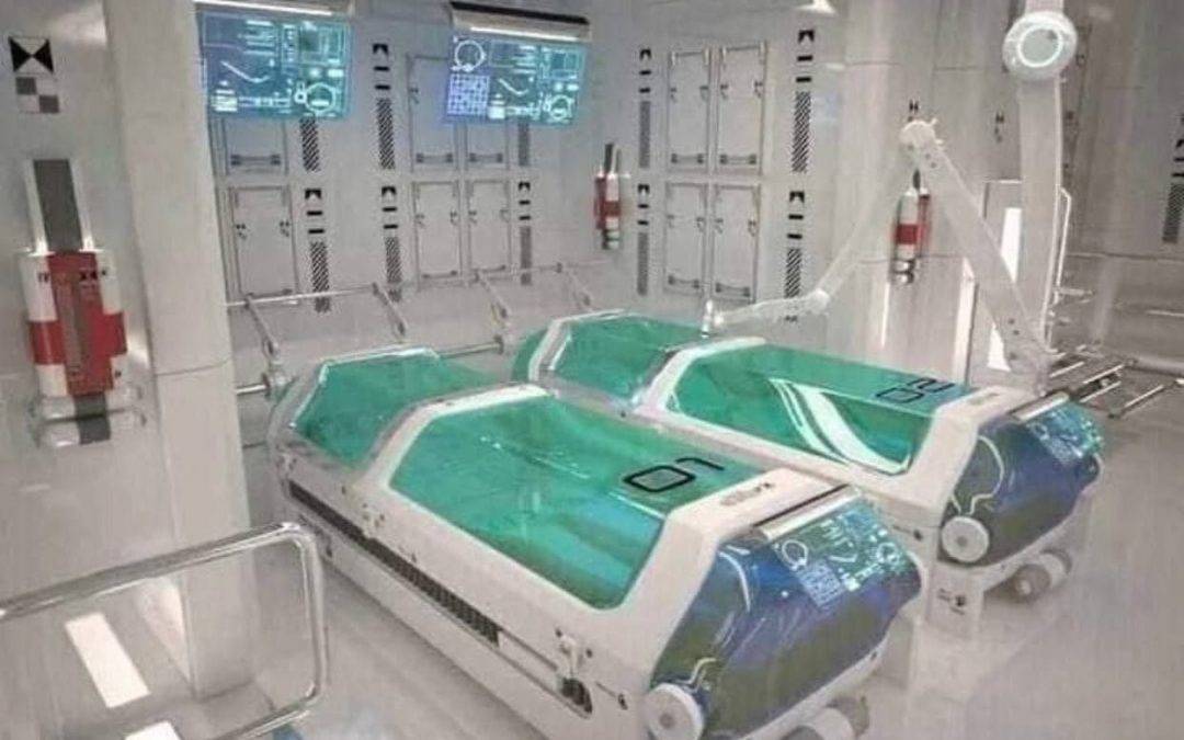 Holographic Medical Pods and Secret Space Programs