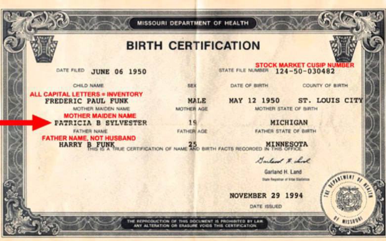 Birth Certificate