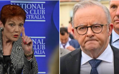 Pauline Hanson Addresses the National Press Club